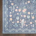 Botanical Washables Blue Multicolor (BOT04)