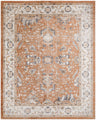 Astra Machine Washable Rust Ivory