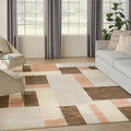 Astra Machine Washable Beige Multicolor