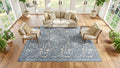 Botanical Washables Blue Multicolor (BOT04)