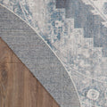 Astra Machine Washable Blue Ivory (ASW11)