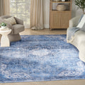 Nourison Washables Blue (NWB15)