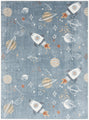 Astra Machine Washable Blue Multicolor