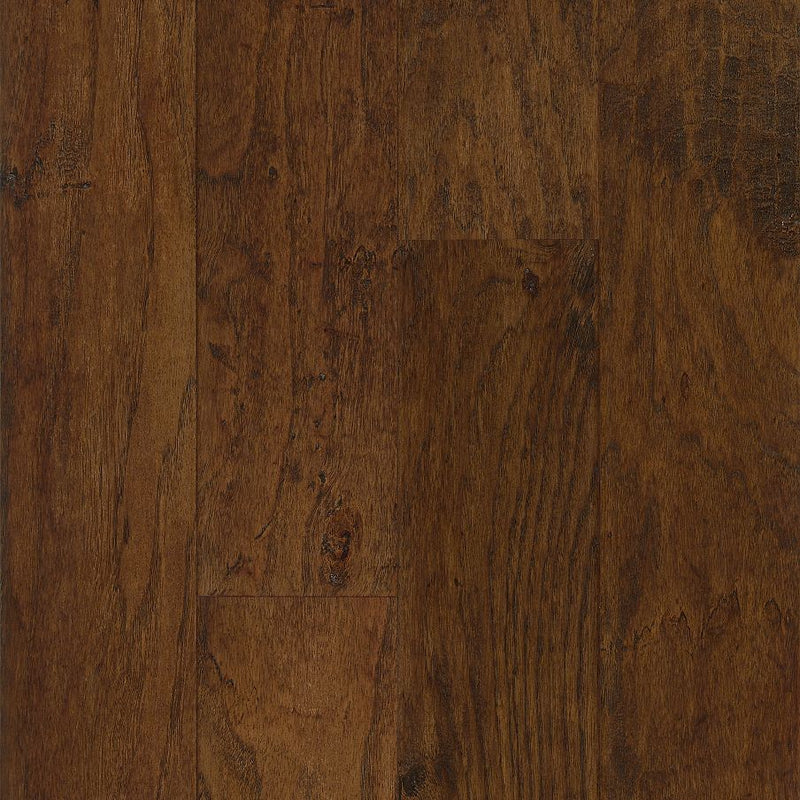 American Scrape Hickory Engineered Wilderness Brown