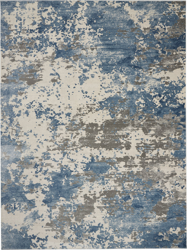 Rustic Textures Grey Blue
