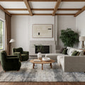 Dreamy Shag Ivory Charcoal