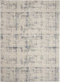 Rustic Textures Ivory/Blue