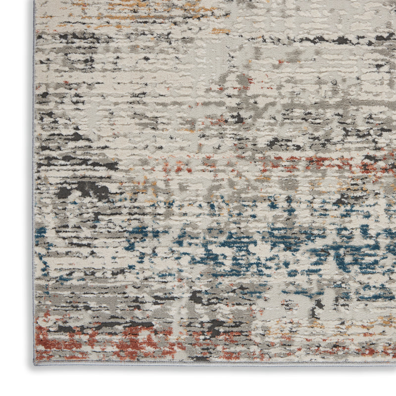 Rustic Textures Light Grey Multi