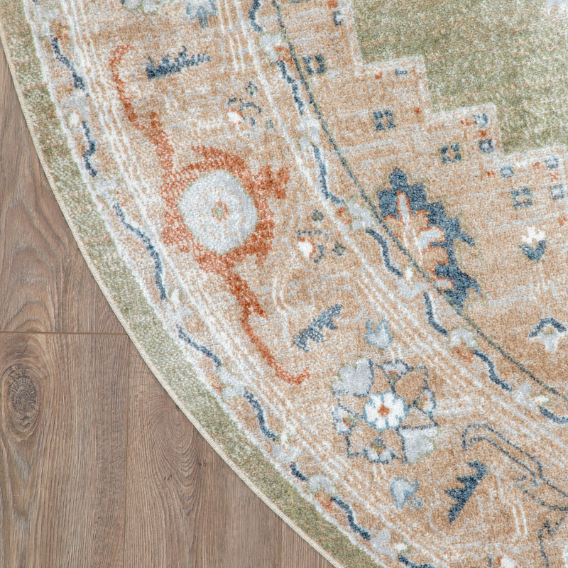 Astra Machine Washable Sage Multicolor