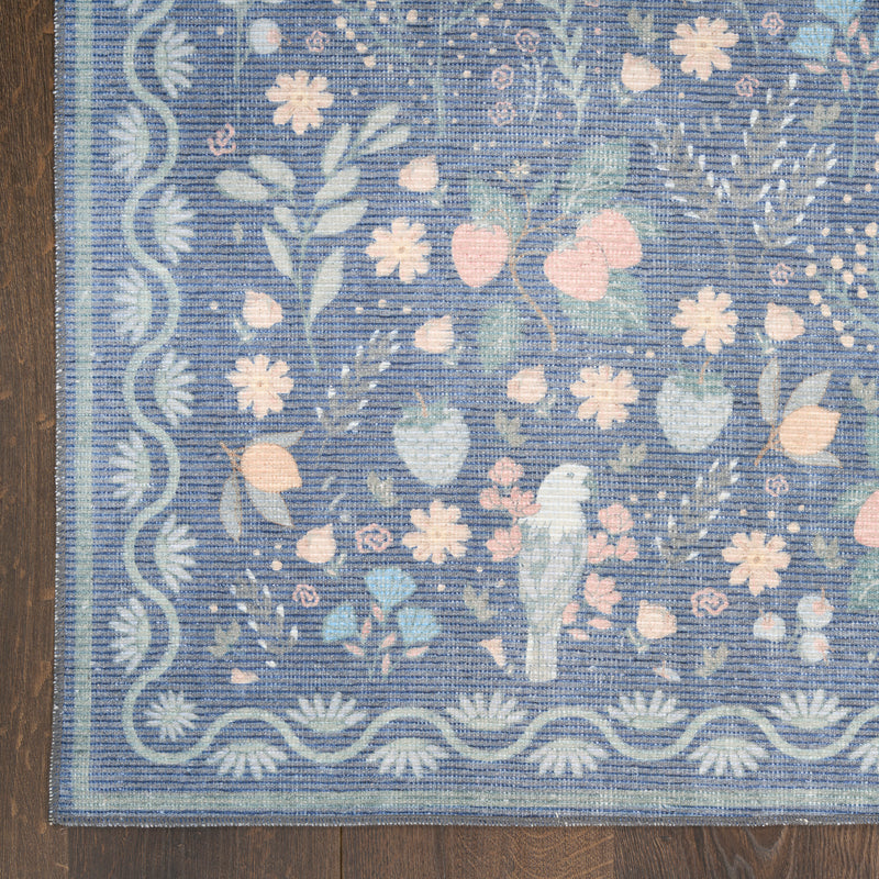 Botanical Washables Blue Multicolor (BOT04)