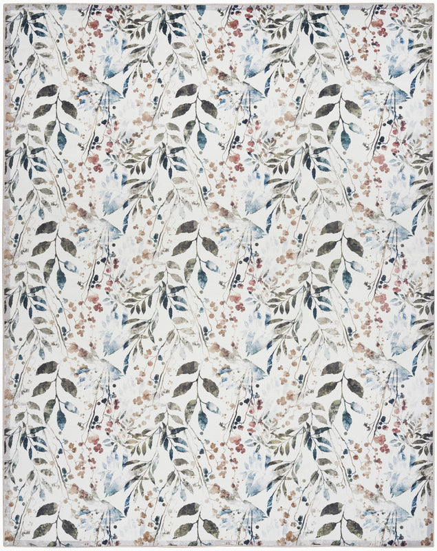 Nourison Washables Ivory Multicolor