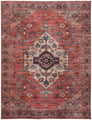 Grand Washables Rust Multicolor