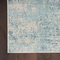 Astra Machine Washable Blue Ivory (ASW07)