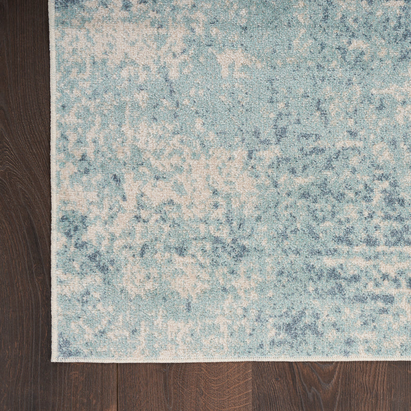 Astra Machine Washable Blue Ivory (ASW07)