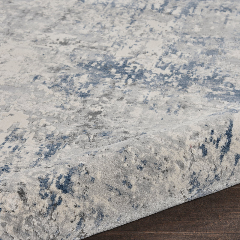 Rustic Textures Ivory Grey Blue