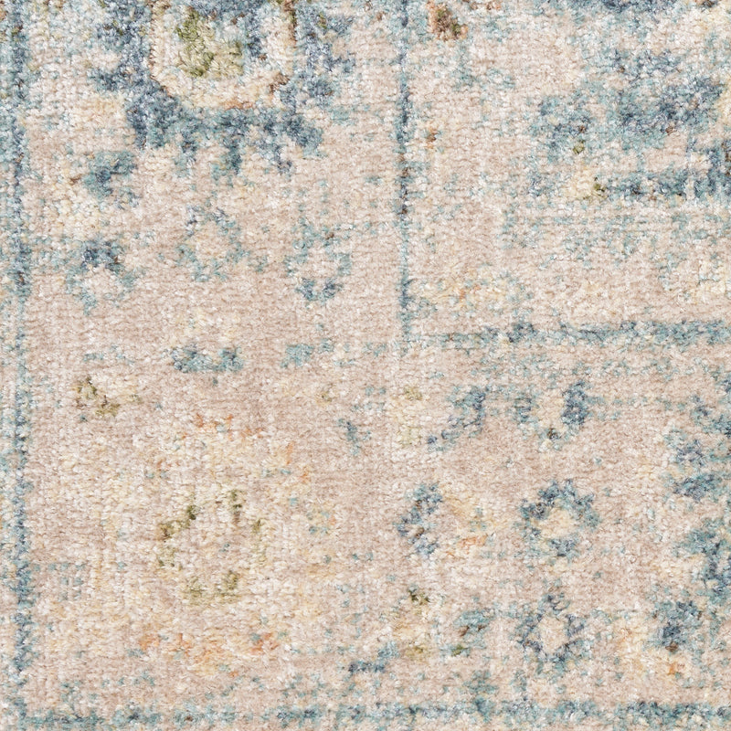 Astra Machine Washable Teal Beige