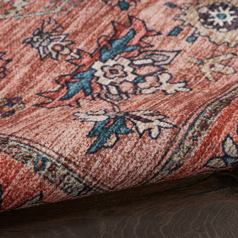 Grand Washables Rust Multicolor