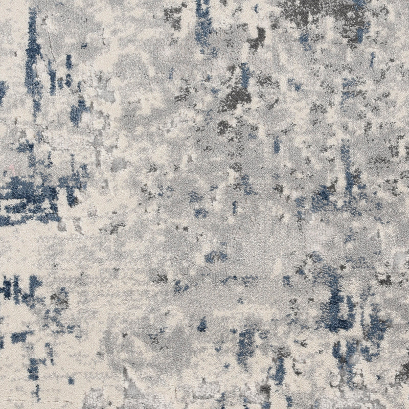 Rustic Textures Ivory Grey Blue