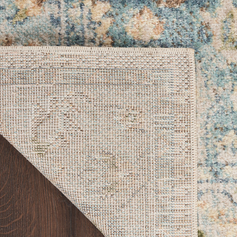 Astra Machine Washable Beige Blue