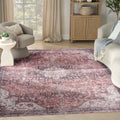 Nourison Washables Red