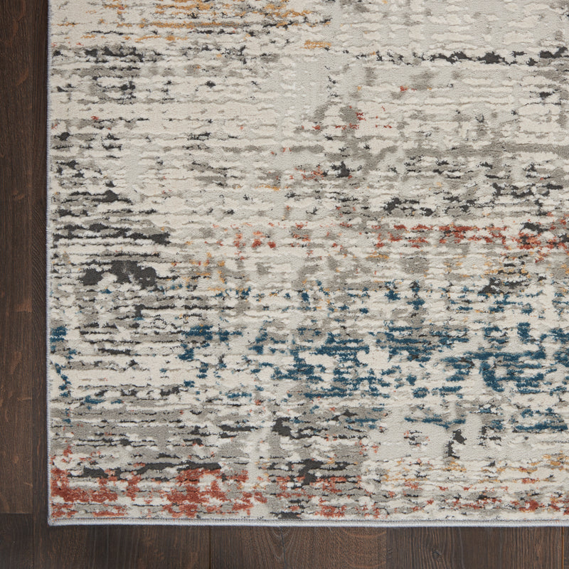 Rustic Textures Light Grey Multi