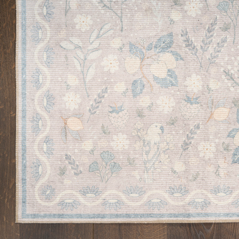 Botanical Washables Grey Multicolor