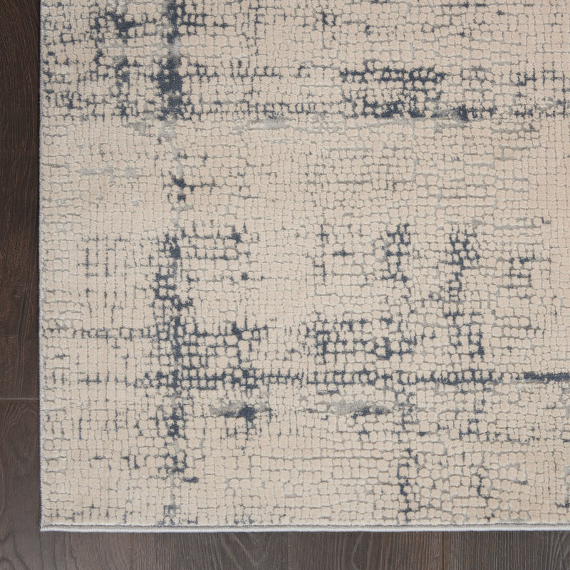 Rustic Textures Ivory/Blue