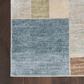 Astra Machine Washable Blue Green Multi