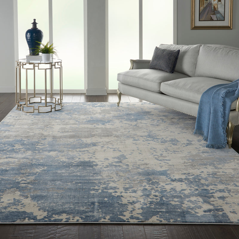 Rustic Textures Grey Blue