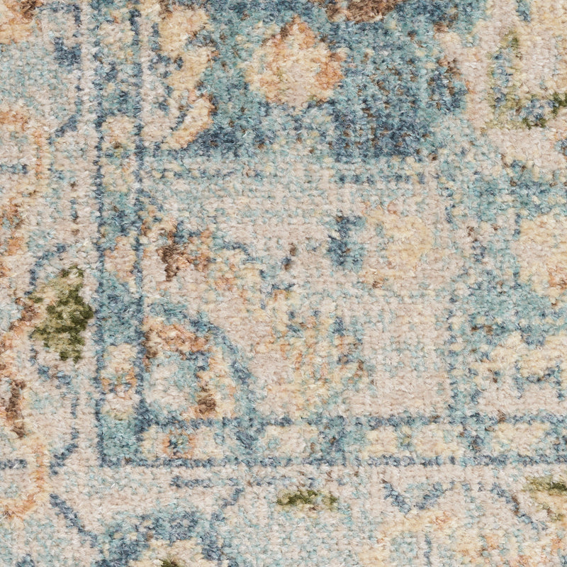 Astra Machine Washable Beige Blue