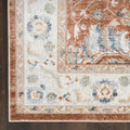 Astra Machine Washable Rust Ivory