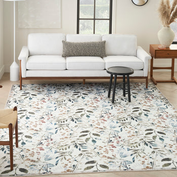 Nourison Washables Ivory Multicolor