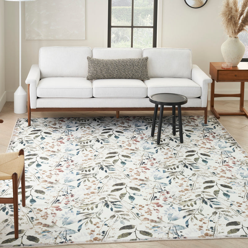 Nourison Washables Ivory Multicolor