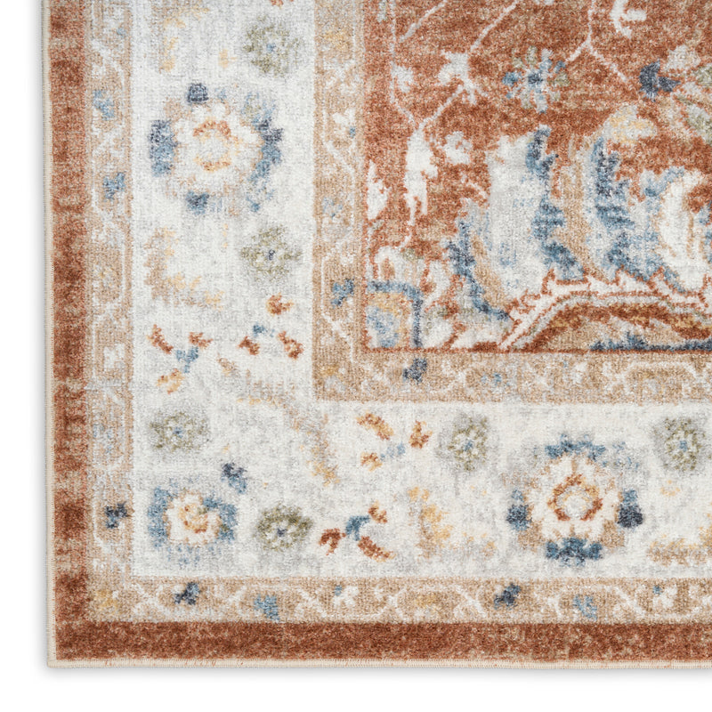 Astra Machine Washable Rust Ivory