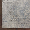 Rustic Textures Ivory Light Blue
