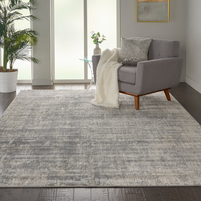 Rustic Textures Ivory/Silver