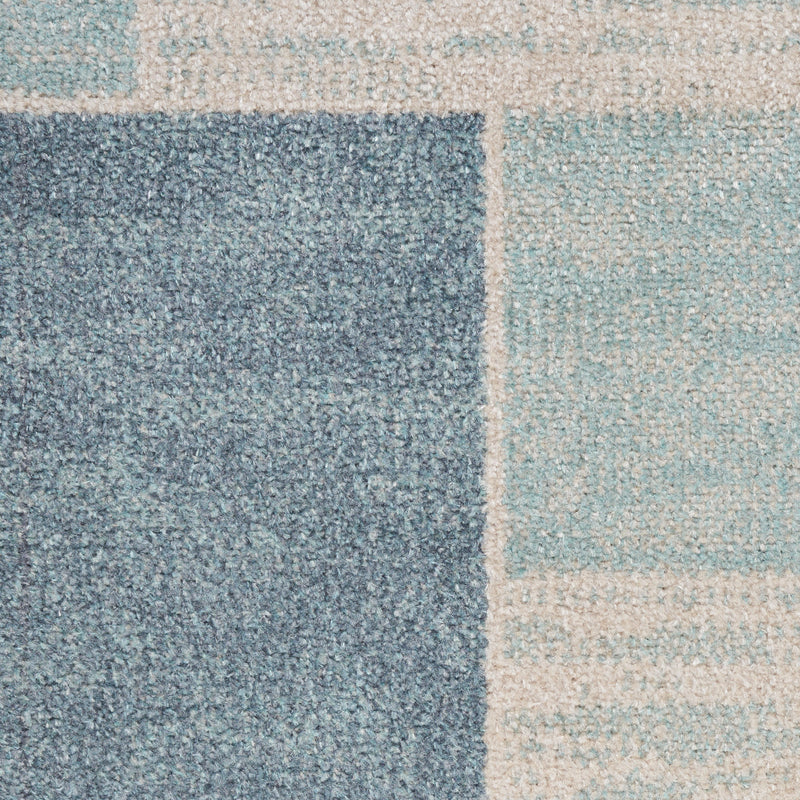 Astra Machine Washable Blue Ivory (ASW09)