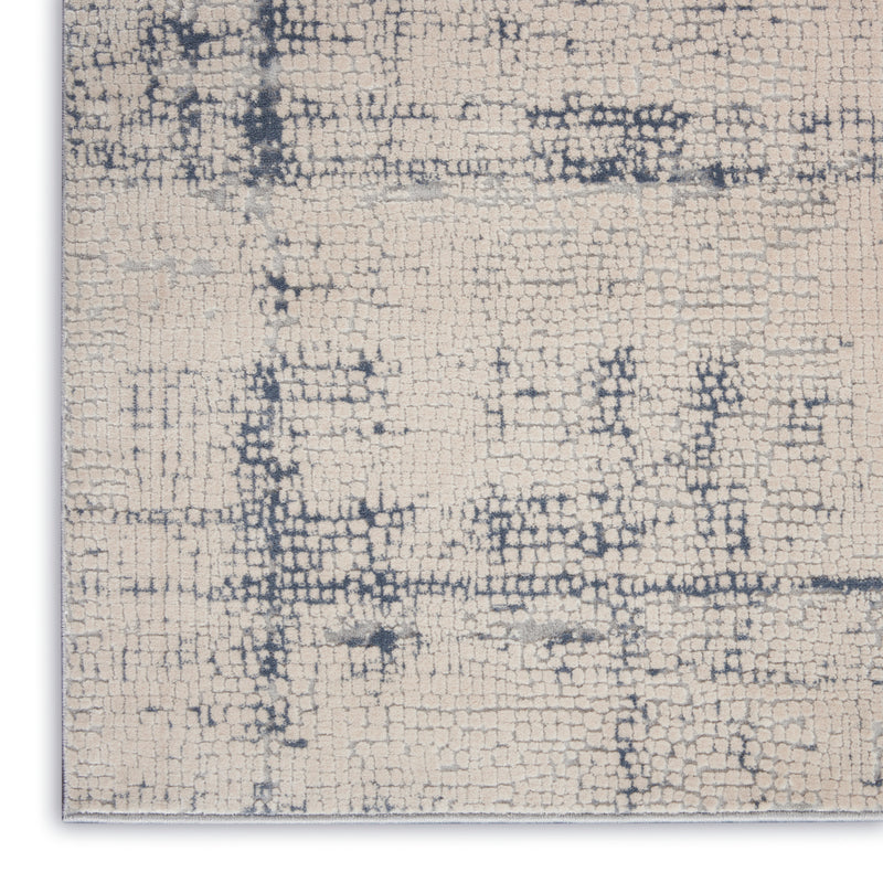 Rustic Textures Ivory/Blue