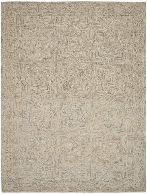 Interlock Blue Ivory