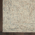 Interlock Blue Ivory