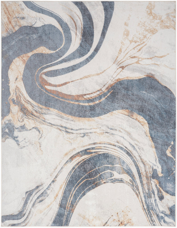 Astra Machine Washable Ivory Blue (ASW15)