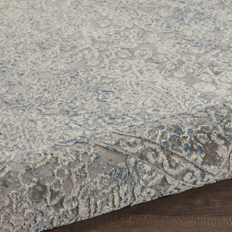 Rustic Textures Ivory Light Blue