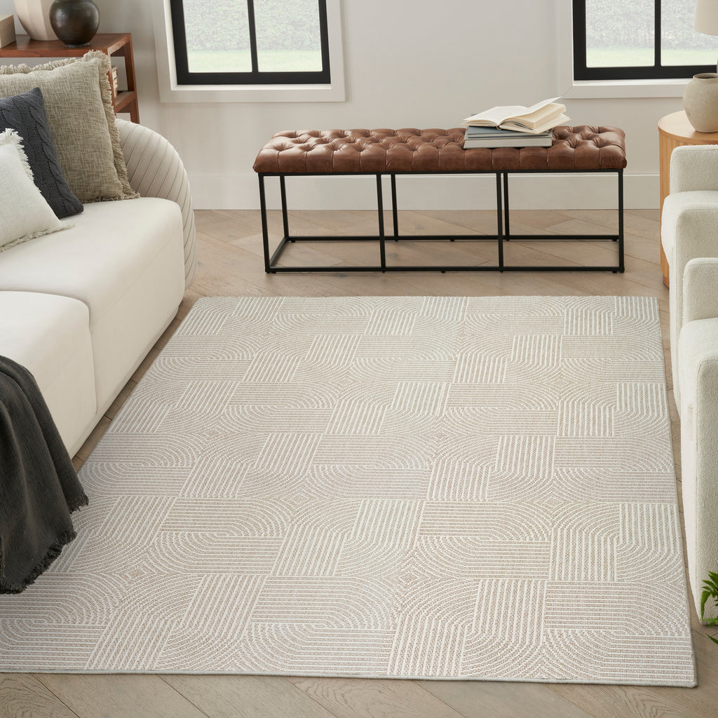 Natural Texture Beige Ivory