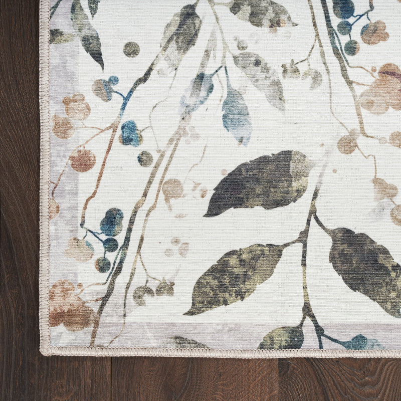 Nourison Washables Ivory Multicolor