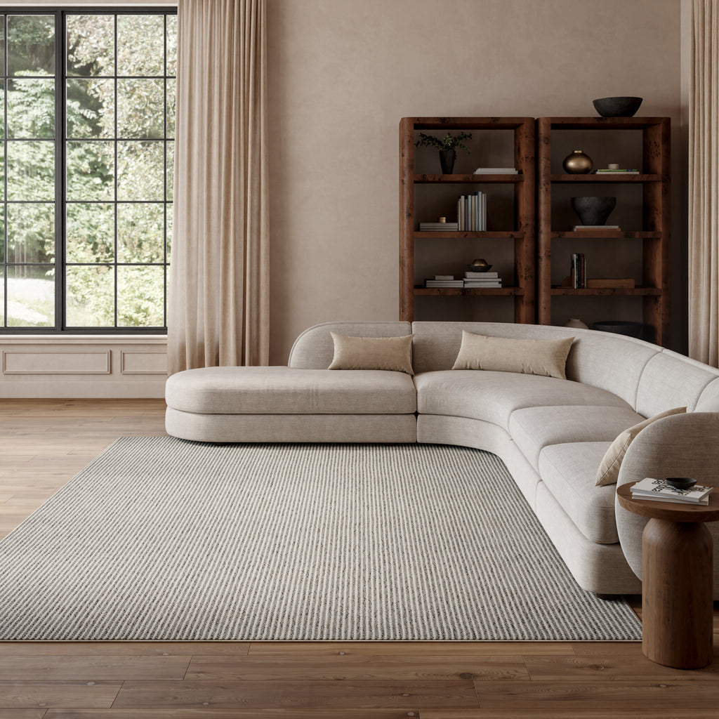 Natural Texture Ivory Grey