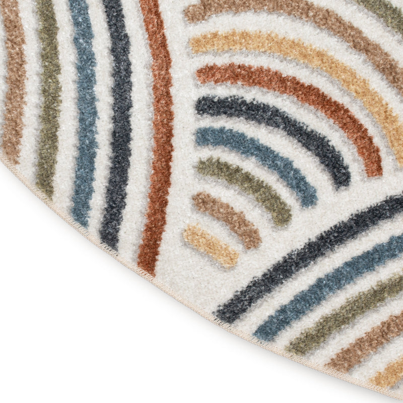 Astra Machine Washable Ivory Multicolor (ASW08)