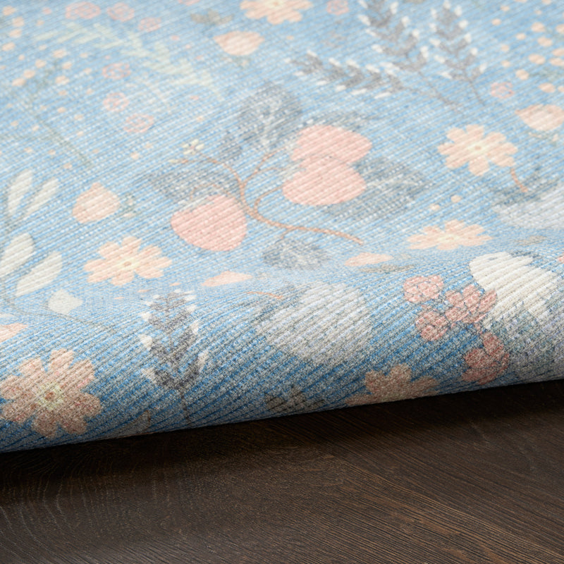 Botanical Washables Light Blue Multicolor