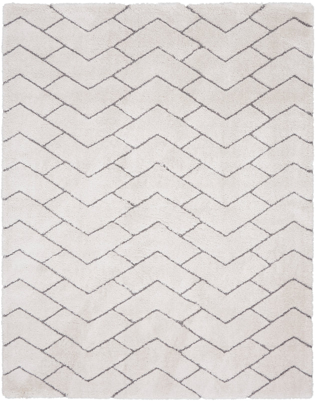 Dreamy Shag Ivory Grey