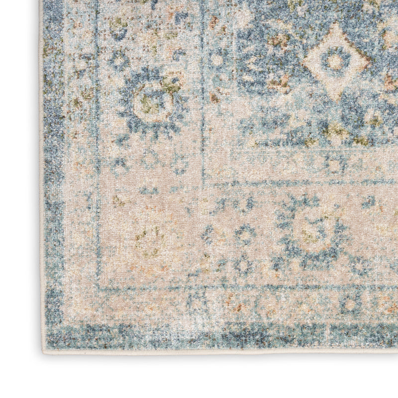 Astra Machine Washable Teal Beige