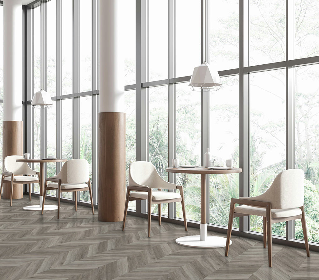 Ascendent Chevron SB Aurora Oak